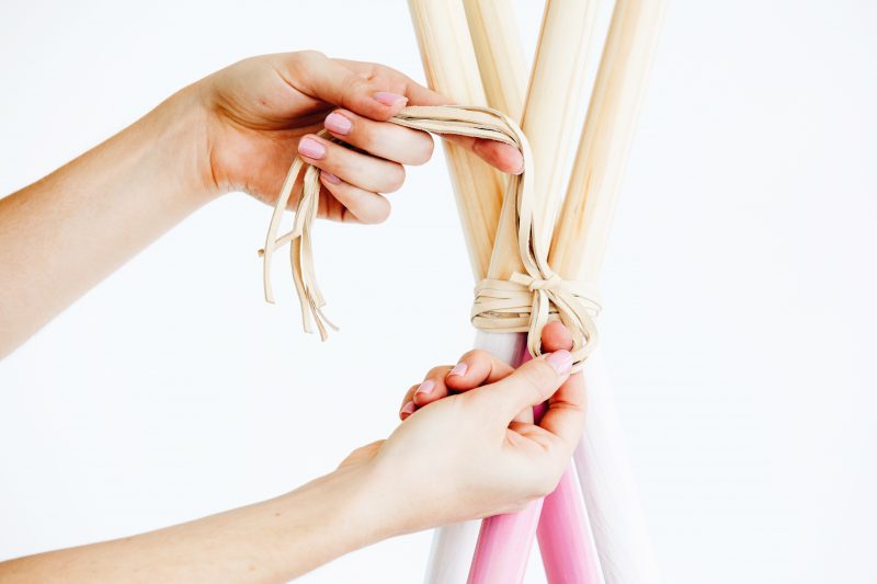 Easy DIY Dowel Coat Rack Makeful