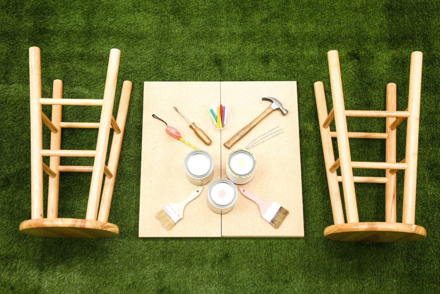 DIY Summer Outdoor Game Table – Makeful
